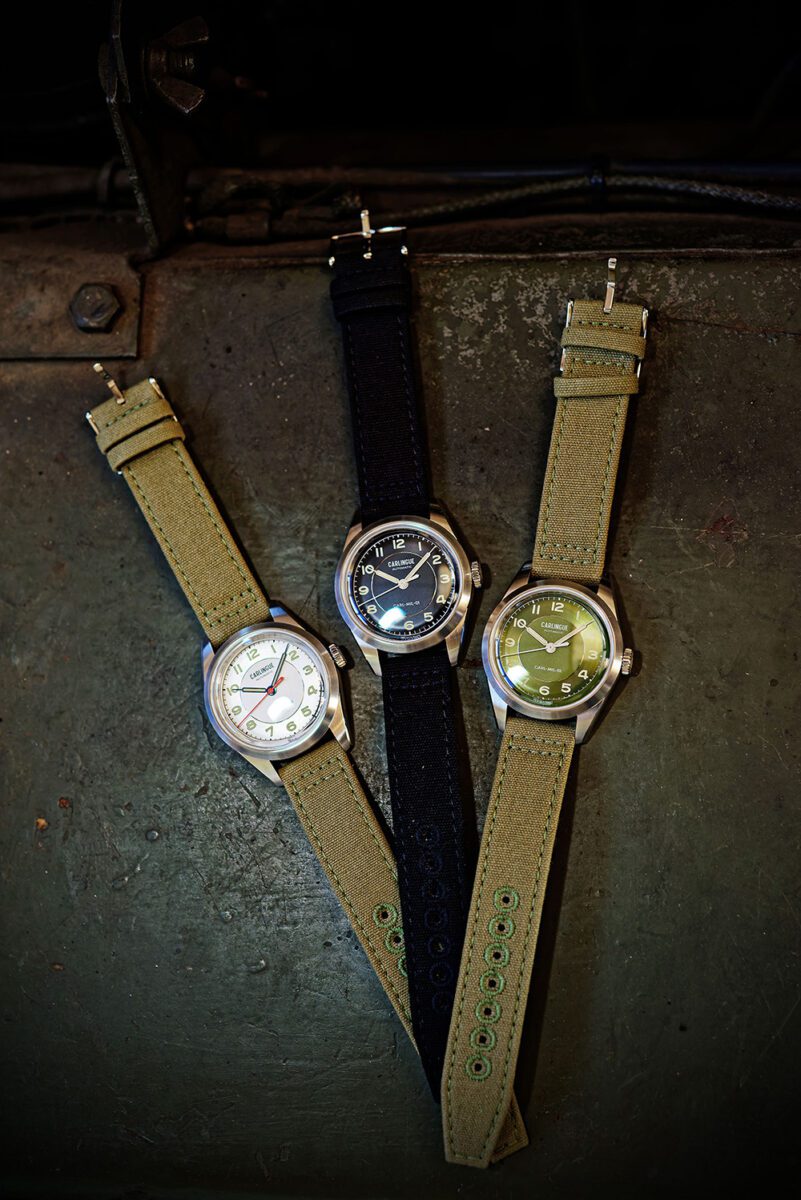 Montres automatiques de la collection MILITARY CARLINGUE