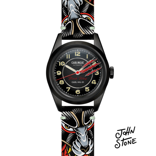 CARL-MIL-01 / CT-003-B-BW / BLACK WOLF